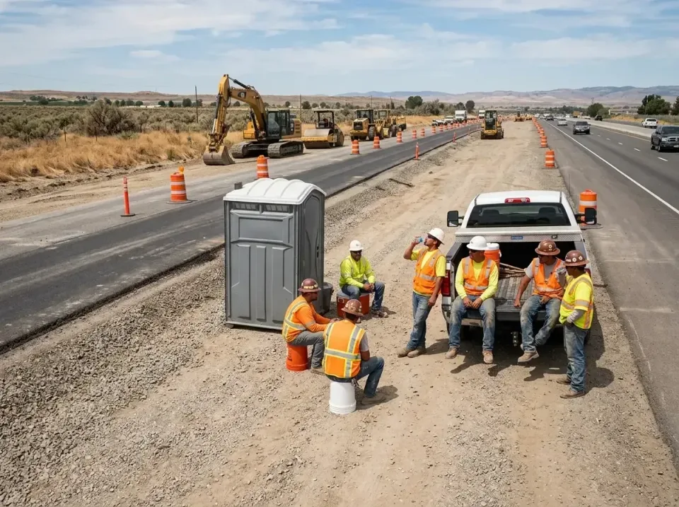 highway-road-construction-crew-007 — frequently asked questions, Porta Potty and Restroom Rentals in Penngrove, CA